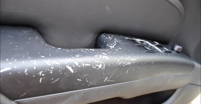 Best way to restore interior plastics from scratches