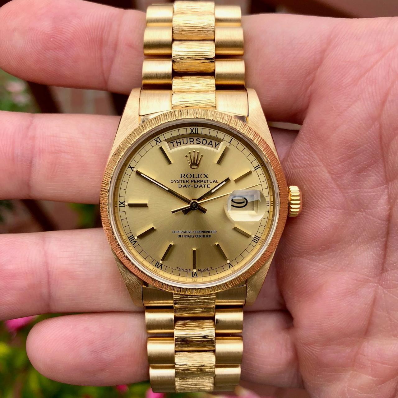 Best way to purchase a rolex 18k mens day date