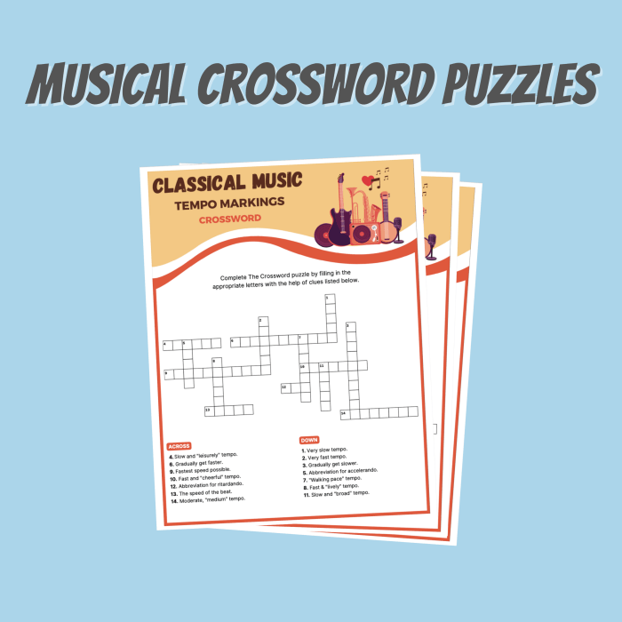 One way to analyze music crossword