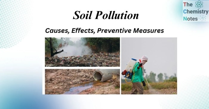 Earth control measure and Soil Pollution