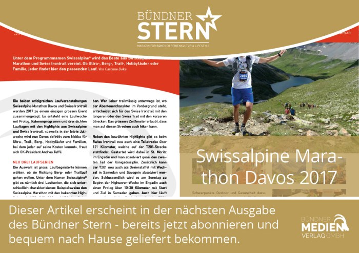 Davos swiss alpine marathon history