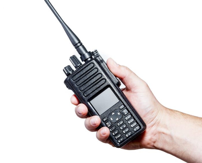 Way radio two use fmcg keeping speed security emergency services