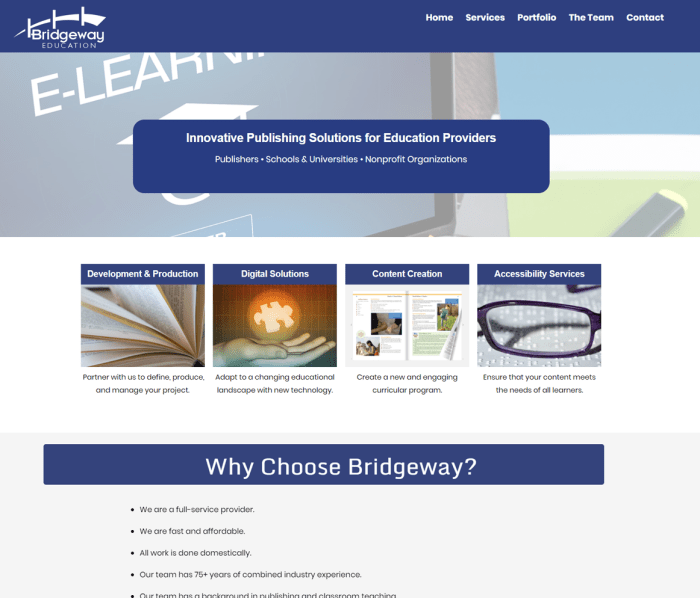 Bridgeway publications