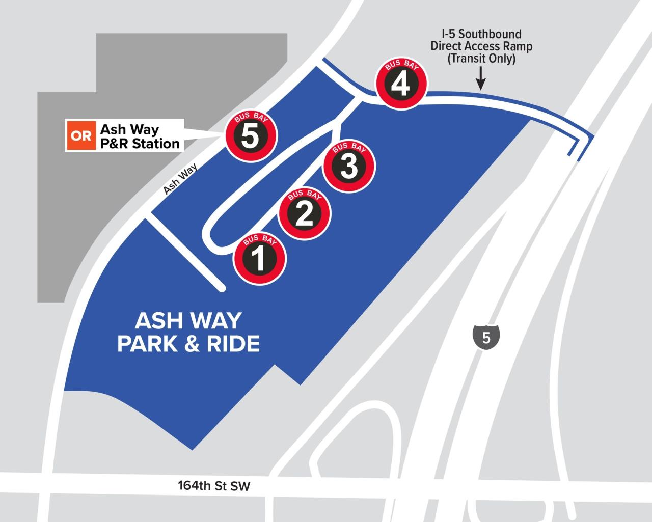 Ash way park and ride lynnwood