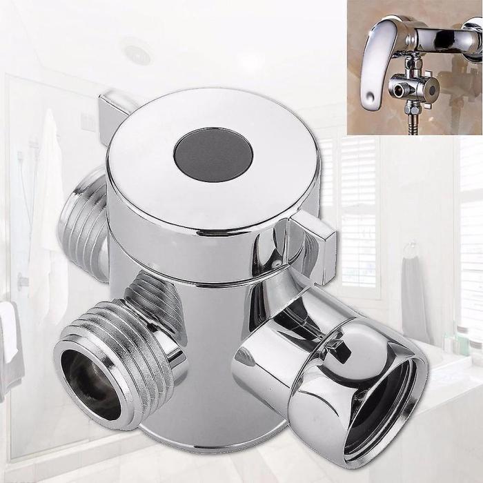 Shower head diverter valve 4-way