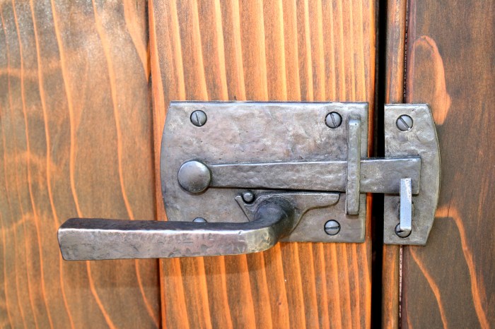 Two way gate latch