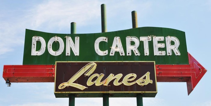 History of don carter lanes rockford illinois