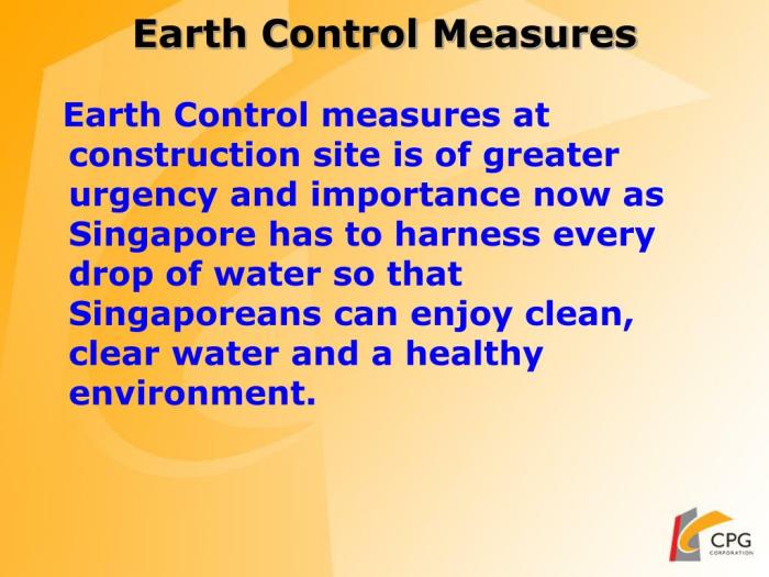 Earth control measure and Data Collection