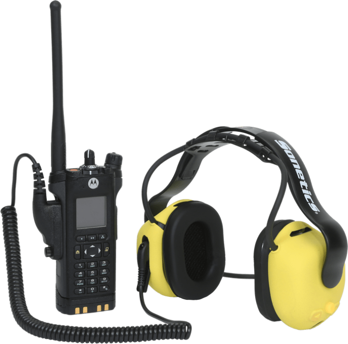 Radio way two eartec sc 1000 lazer headsets radios system user four uhf communication inline ptt key features