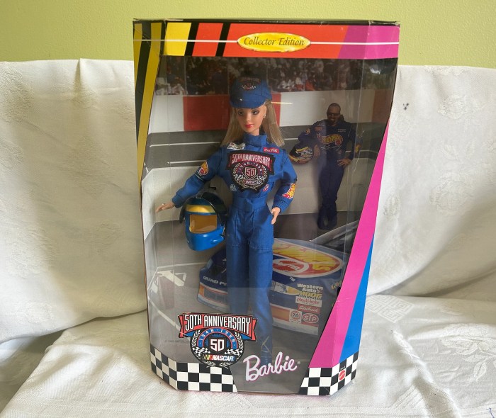 Nascar barbie 50th anniversary