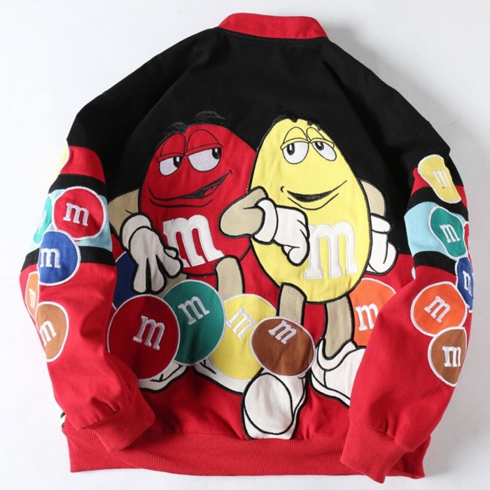 M&m nascar jacket