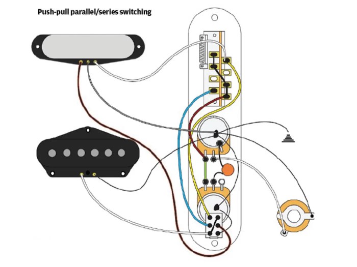 4 way telecaster wiring diagram parallel