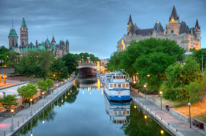 Ottawa canada cities downtown vibrant ontario tourism most