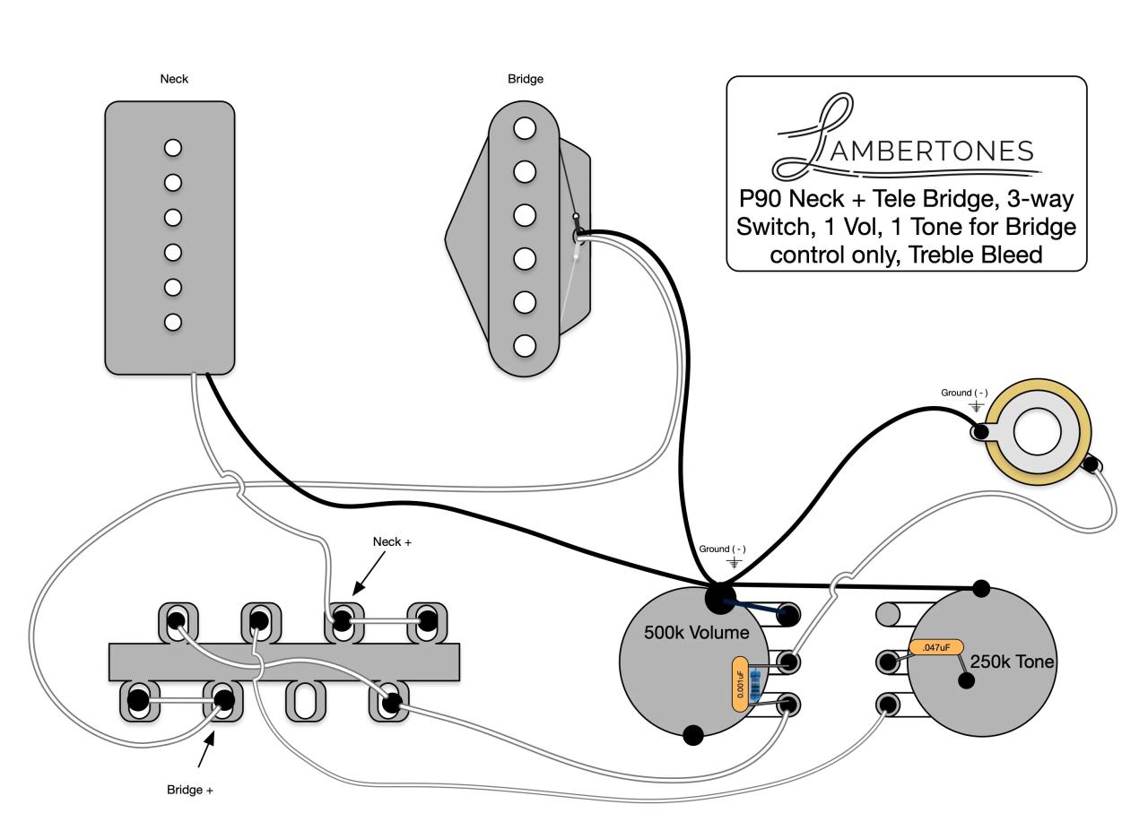 4 way telecaster wiring diagram parallel