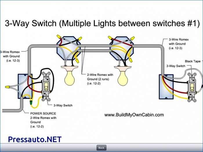 Wireless three way light switch