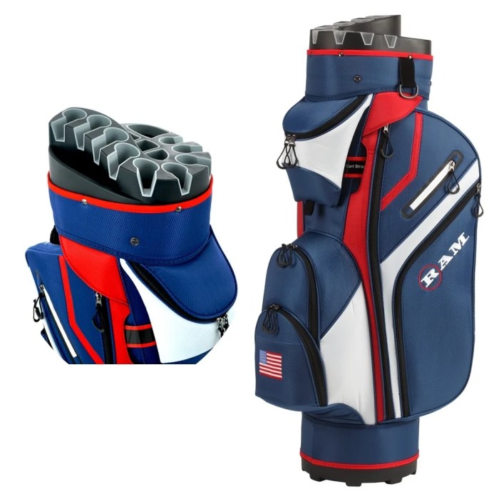 14 way golf bag