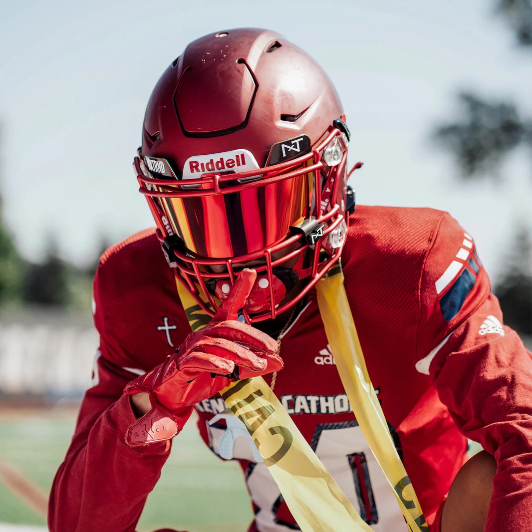 American football visors