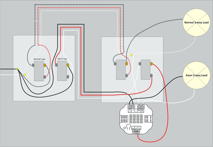 Leviton 3 way switch wiring diagram