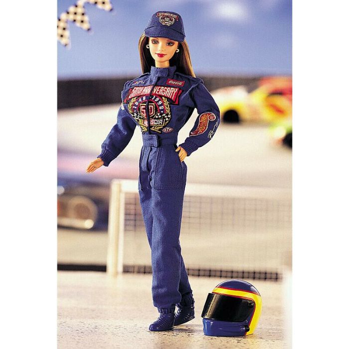 Nascar barbie doll