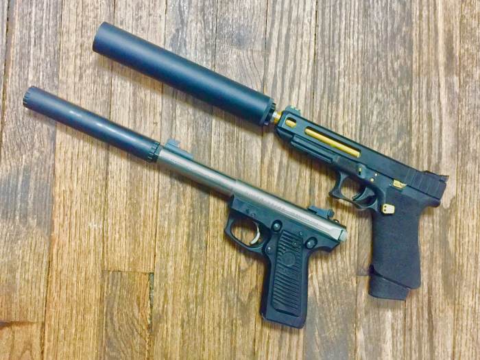 Pistol nfa iii class items suppressors suppressed p111