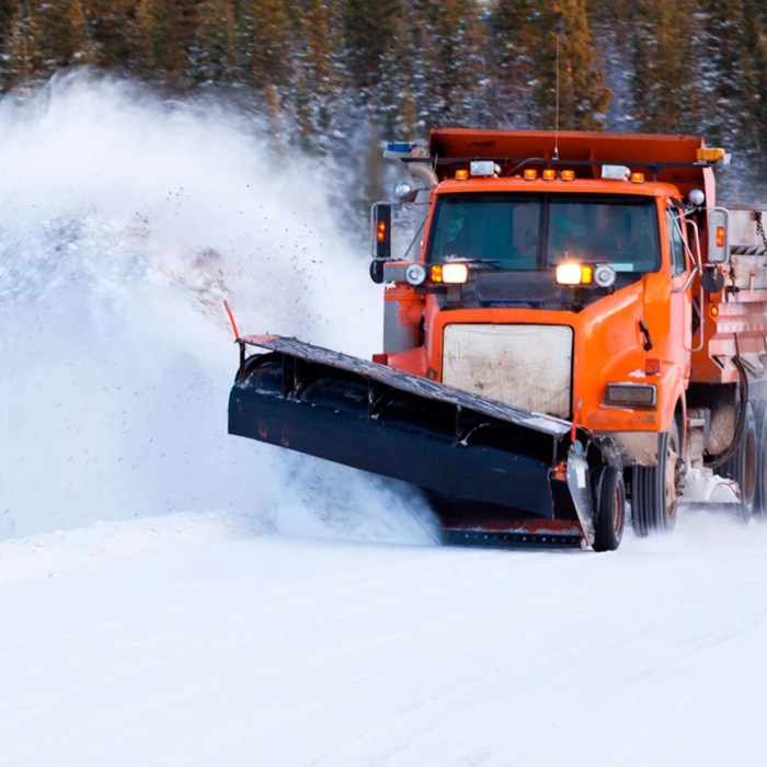 Snow way plow