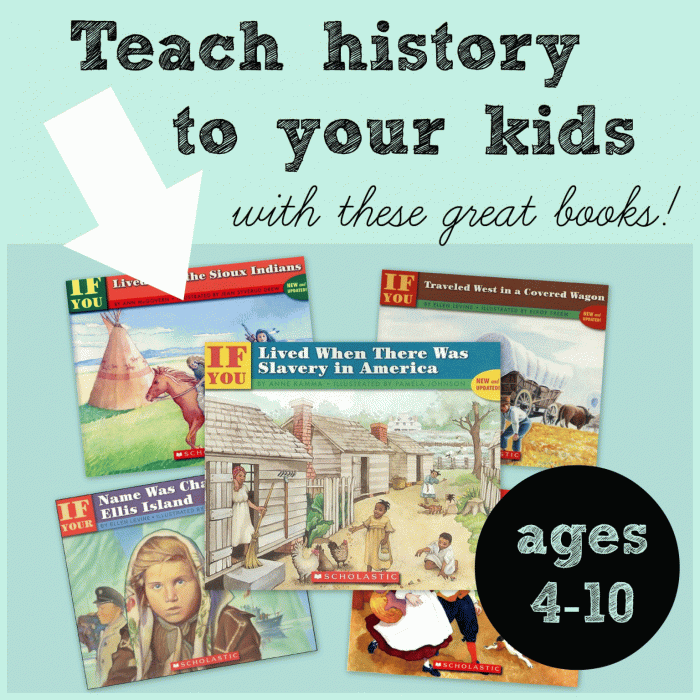 How to encourage children over us history