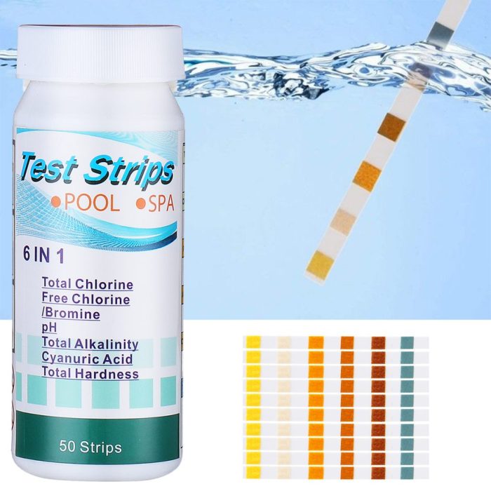 Pool basics 3 way test strips