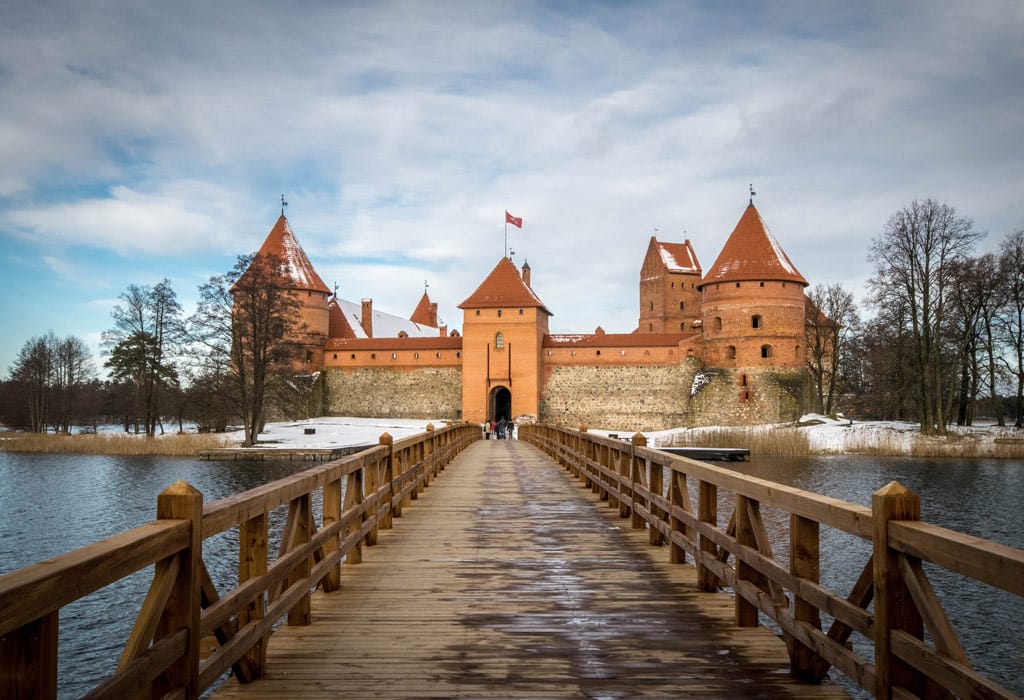 Castle island trakai lithuania castles