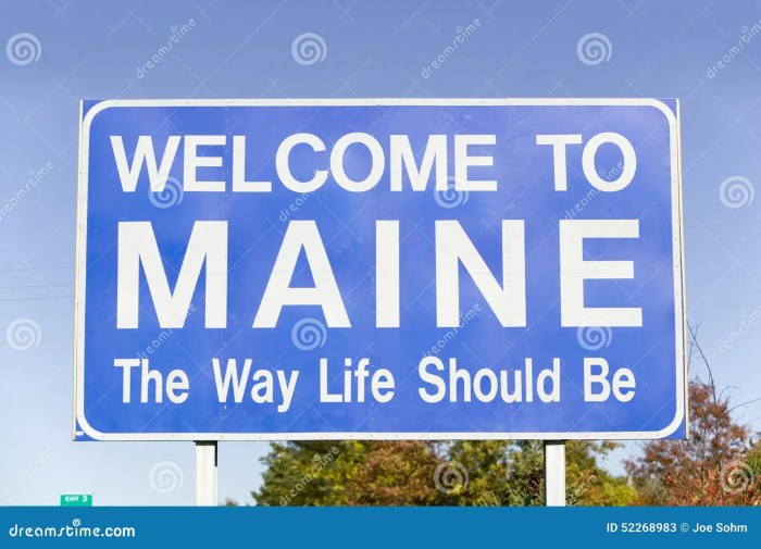 Maine the way life should be