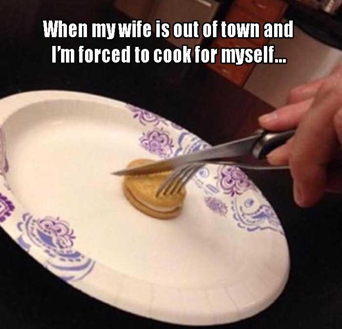 Why doesnt my wife cook food the way i like